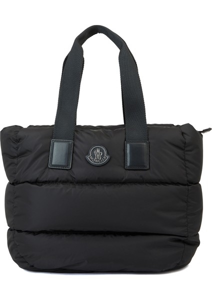 Siyah Logolu Kadın Çanta