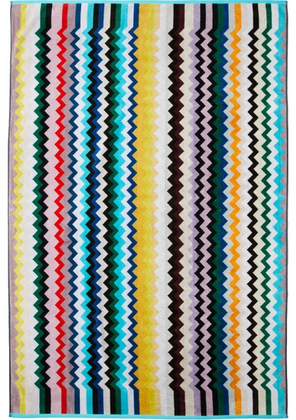 Carlie Zikzak Desenli Havlu