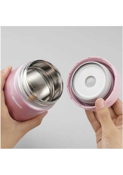 SW-EAE50 Gümüş Rengi Vakumlu Paslanmaz Çelik Yemek Termosu Kabı modelleri