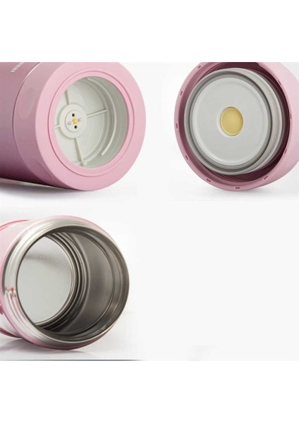 SW-EAE50 Gümüş Rengi Vakumlu Paslanmaz Çelik Yemek Termosu Kabı