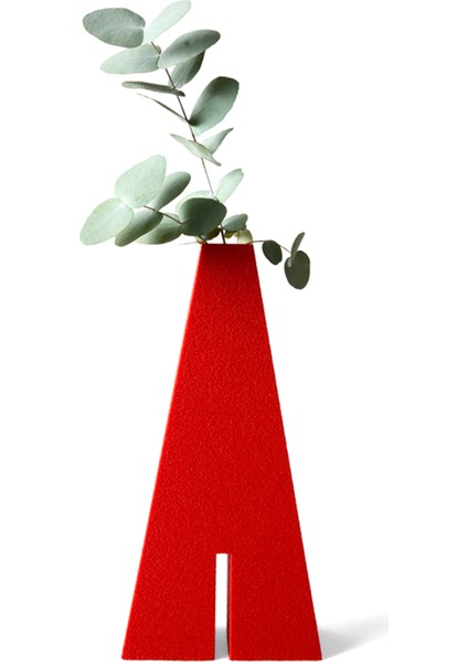 Obelisk No:2 Kırmızı Dekoratif Vazo modelleri