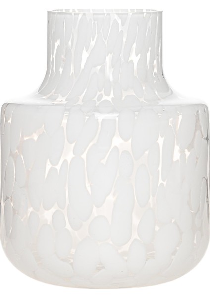 Blanco Desenli Cam Vazo