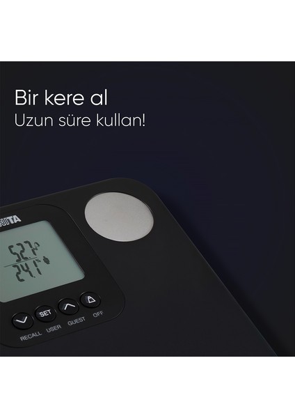 Bc 730 Innerscan Siyah Akıllı Dijital Vücut Analiz Tartısı