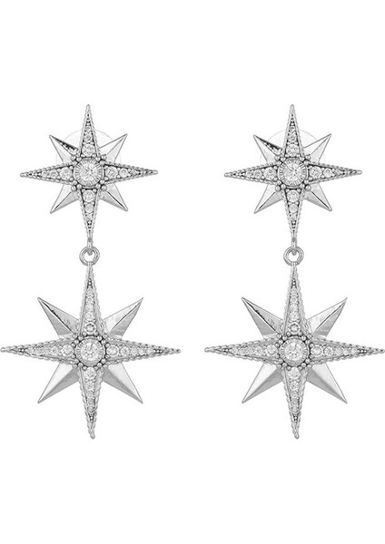 The North Yıldız Gümüş Kadın Küpe