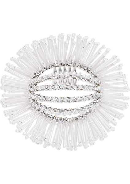 Eva Kristal Taşlı Duvak Aksesuarı