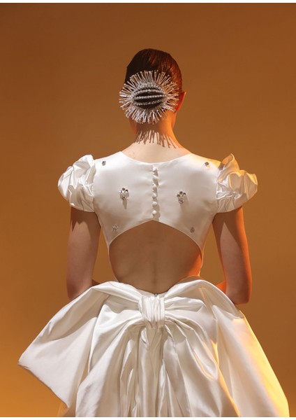 Eva Kristal Taşlı Duvak Aksesuarı fiyatları