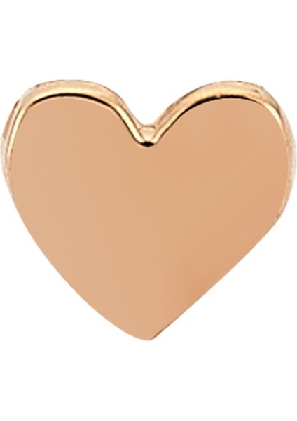 Light Of Heart Kadın Altın Piercing