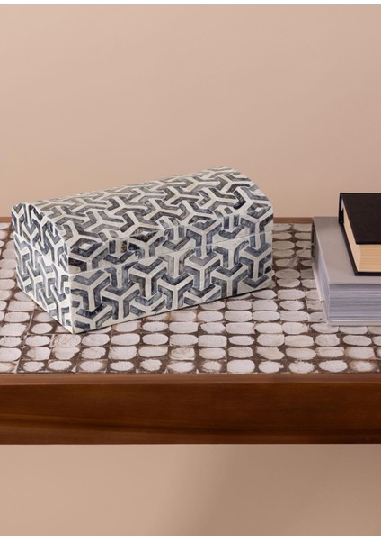 Sedef Seramik Dikdörtgen Dekoratif Kutu 25 x 15 cm fiyatları