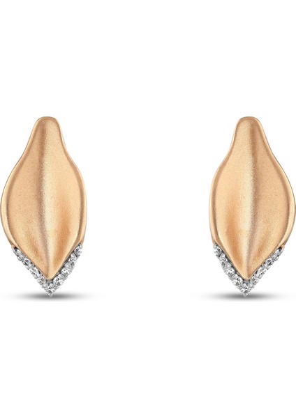 Gloria Kadın Altın Küpe