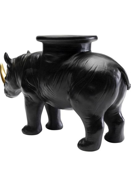 Rhino Black Gergedan Dekoratif Mumluk
