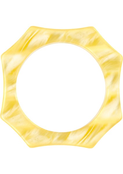 Accessories Sarı Peçete Yüzüğü