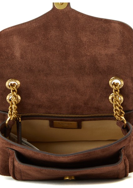 Koyu Kahverengi Kadın Deri Çanta indirimleri