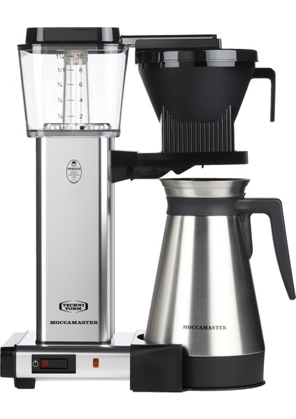 Kbgt 741 Termoslu Parlak Gümüş Filtre Kahve Makinesi fiyatları