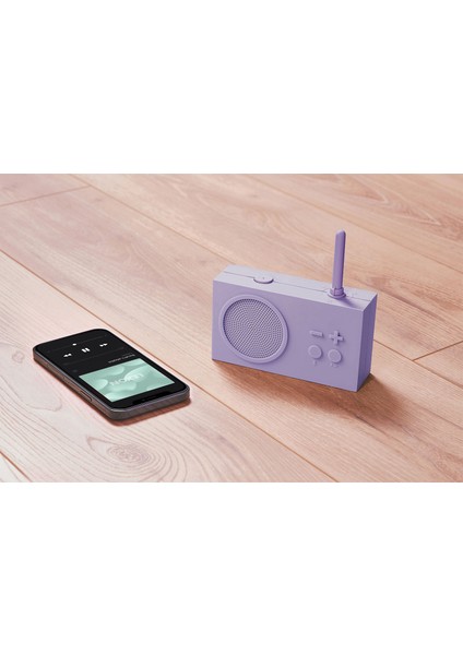 Tykho 3 Lila Radyo ve Bluetooth Hoparlör indirimleri