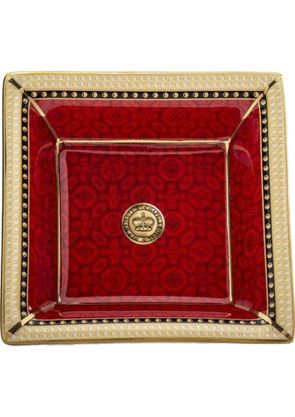 Chapel Royal Livery Square Tray Dekoratif Tabak