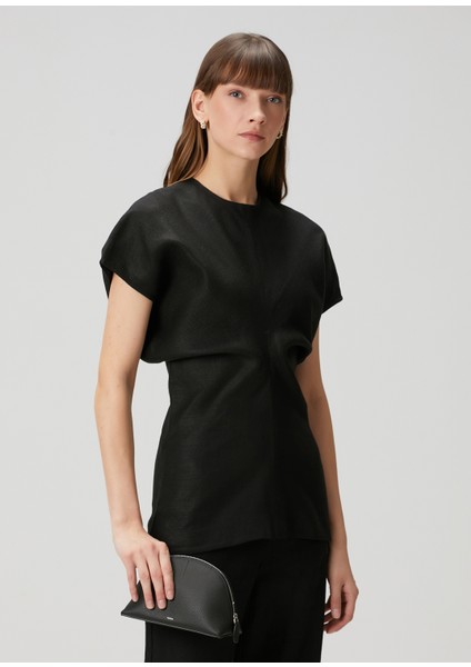 Siyah Small Kadın Deri El Portföyü fiyatları