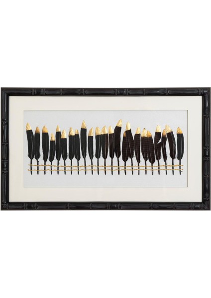 Flume Siyah Tüylü Tablo TBL0099