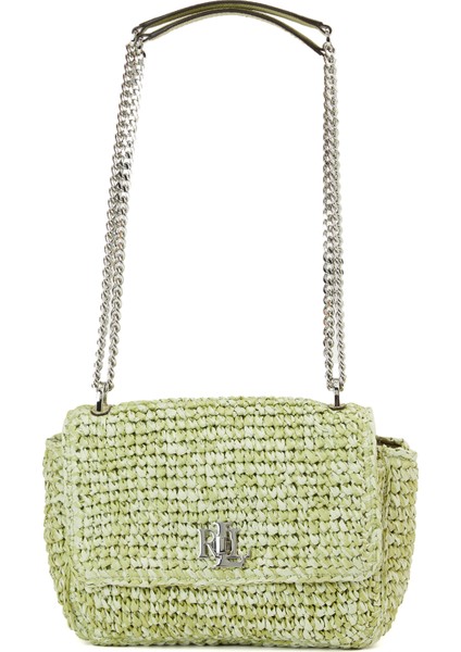 Sophee 22 Yeşil Kadın Hasır Plaj Çantası