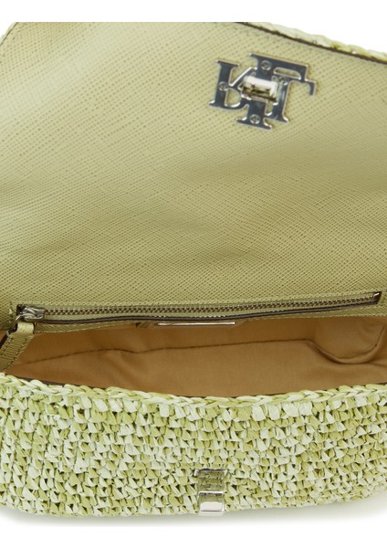 Sophee 22 Yeşil Kadın Hasır Plaj Çantası indirimleri