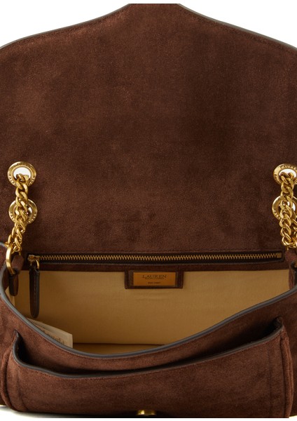 Koyu Kahverengi Kadın Deri Çanta indirimleri