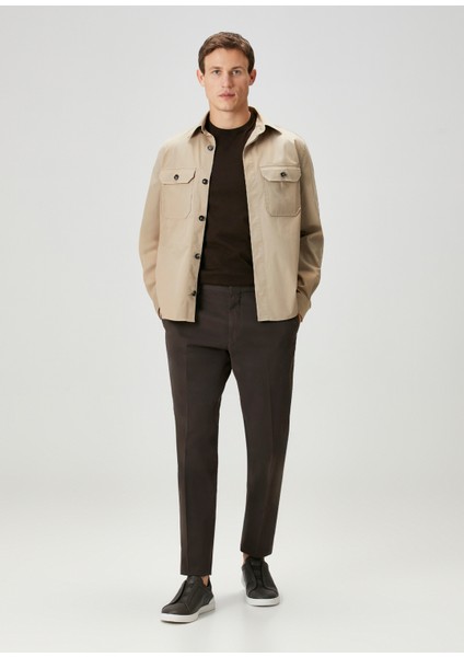 Kahverengi Formal Pantolon