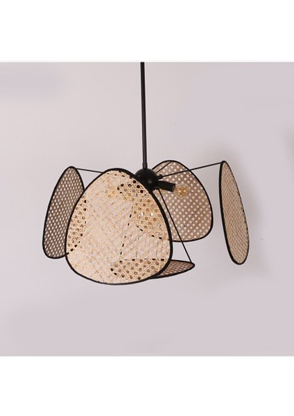 Bulut Doğal Hazeran 55 x 35 cm 4+1 Yaprak Avize fiyatları