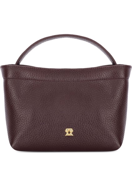 Loulou Karamel Kadın Deri Omuz Çantası