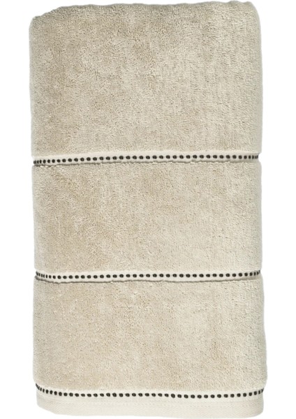 Copper Ekru Pamuklu Banyo Havlusu 90 x 150 cm