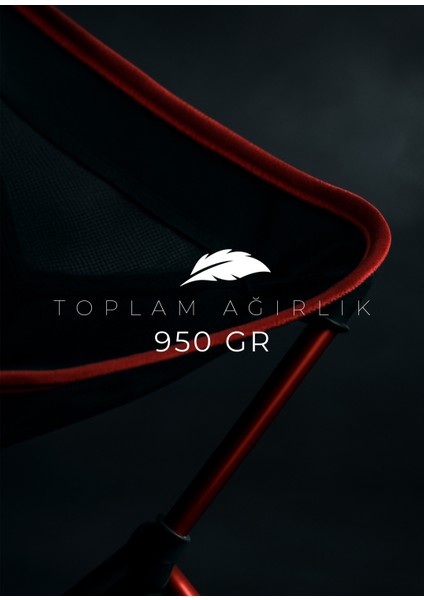 Kırmızı Loki Çantalı Katlanır Kamp Sandalyesi fiyatları