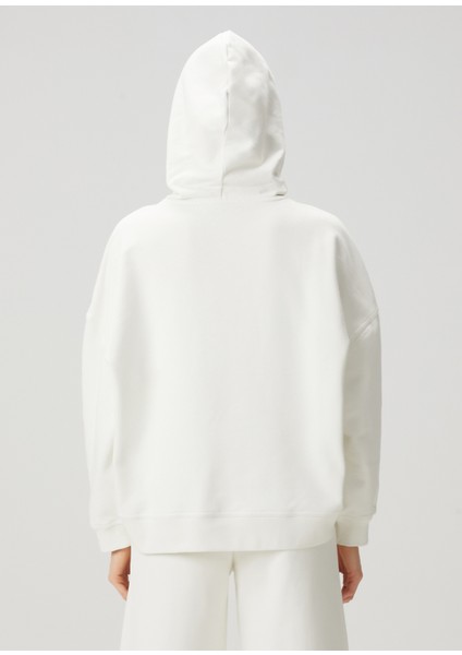 Beyaz Kapüşonlu Sweatshirt fırsatları