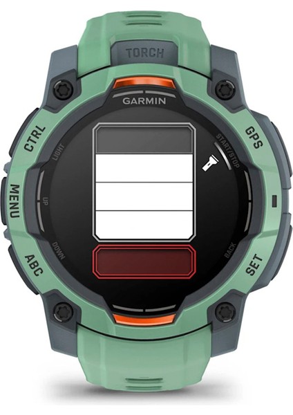 Instinct 3 45 mm Amoled Neotropik Silikon Kayışlı Akıllı Saat