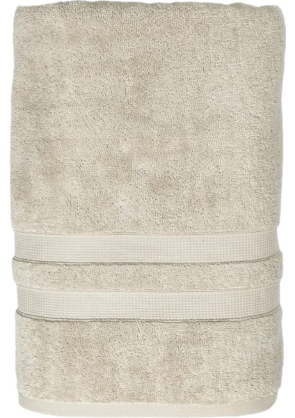 Narciso Ekru Pamuklu Banyo Havlusu 90 x 150 cm