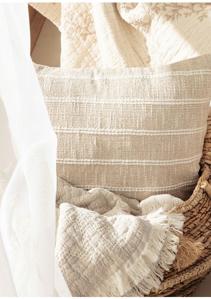 Ramos Natural Ekru Dekoratif Yastık fiyatları