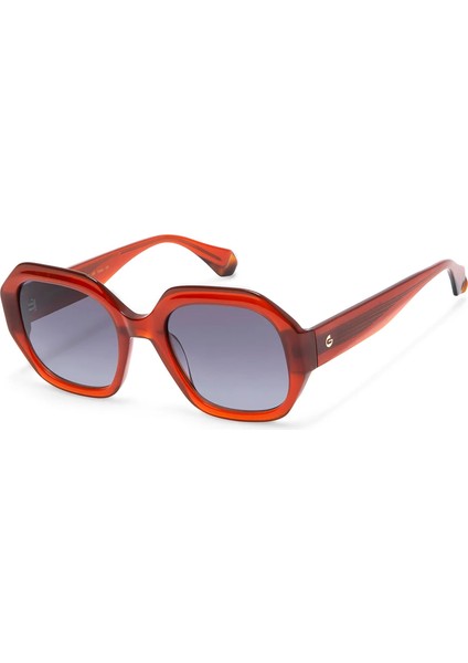 Vittoria 6895 9 Kırmızı Asetat Kadın Güneş Gözlüğü