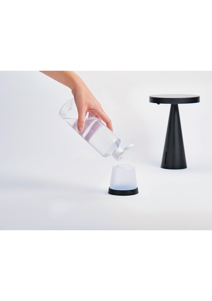 Mano Sensörlü Aydınlatmalı Siyah Sıvı Sabunluk modelleri