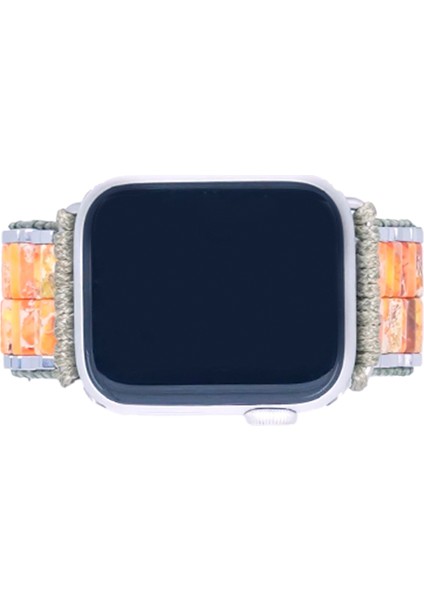Orangina Wrap Jr 42/49 mm Apple Watch Uyumlu Unisex Akıllı Saat Kordon