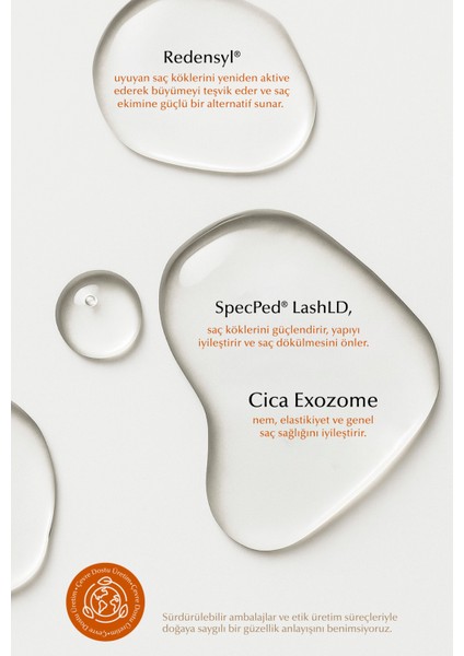 Hair Serum Exozom ile Zenginleştirilmiş Besleyici Saç Serumu 50 ml