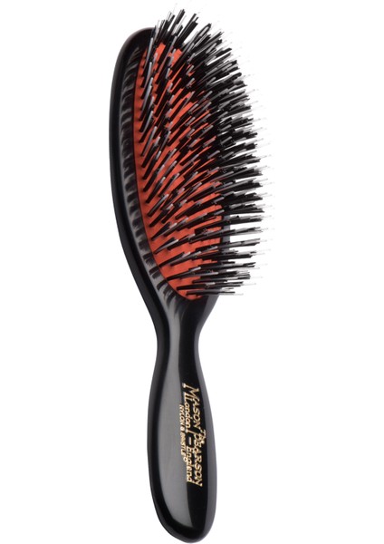 Pocket Bristle Nylon Bn4 Dark Saç Fırçası
