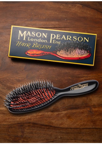 Pocket Bristle Nylon Bn4 Dark Saç Fırçası