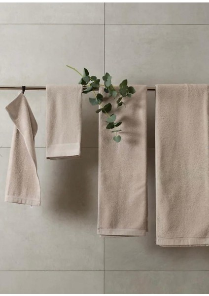 Toprak Açık Vizon Keten Yüz Havlusu 50 x 70 cm fiyatları
