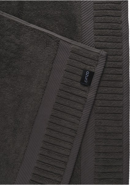 Ritim Koyu Gri Pamuklu Banyo Havlusu 75 x 140 cm fiyatları