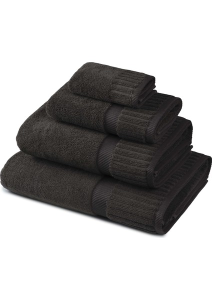 Ritim Koyu Gri Pamuklu Banyo Havlusu 75 x 140 cm modelleri