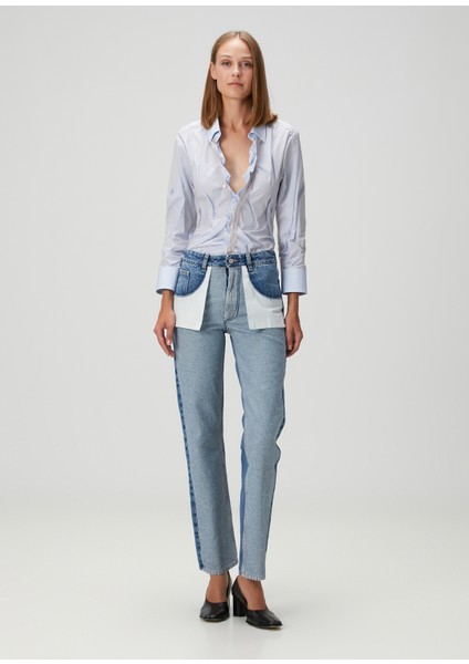 Mavi Straight Leg Jean Pantolon