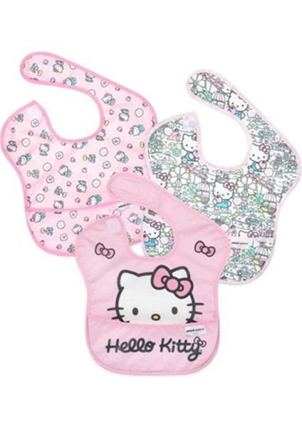 Superbib Hello Kitty Desenli 3'lü Mama Önlüğü
