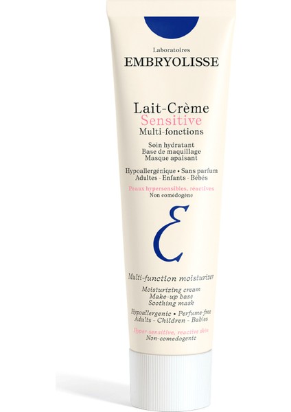 Lait Creme Sensitive 7'si 1 Arada Çok Fonksiyonlu Besleyici Nemlendirici Yüz Kremi 100 ml