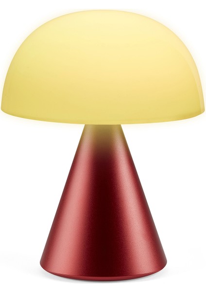 Mina Koyu Kırmızı Büyük Boy LED Masa Lambası fiyatları