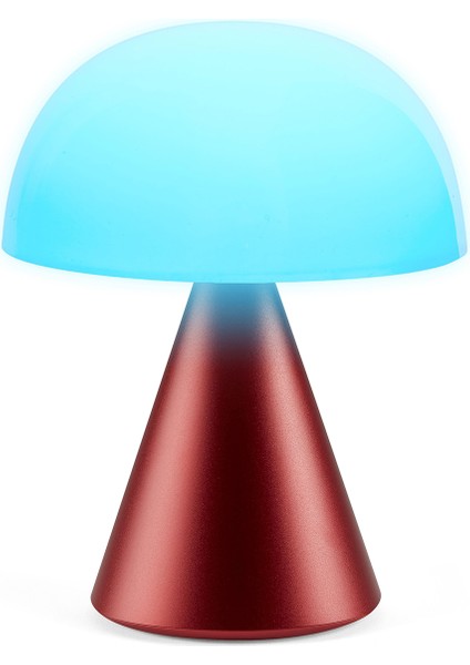 Mina Koyu Kırmızı Büyük Boy LED Masa Lambası modelleri