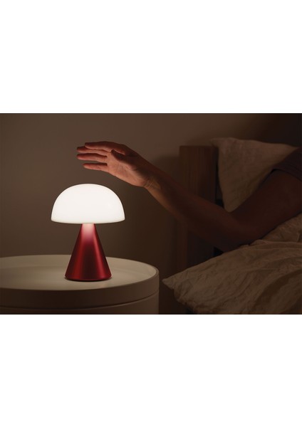 Mina Koyu Kırmızı Büyük Boy LED Masa Lambası indirimleri