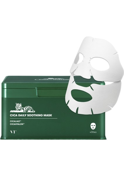 Cıca Daily Soothing Mask Kuruluk Kaynaklı Kızarıklık Karşıtı 30'lu Yüz Maskesi