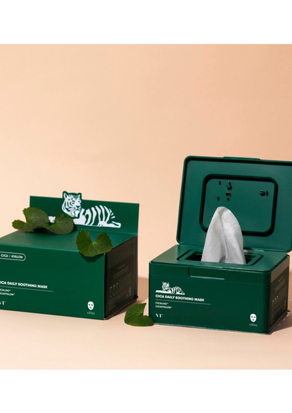Cıca Daily Soothing Mask Kuruluk Kaynaklı Kızarıklık Karşıtı 30'lu Yüz Maskesi modelleri